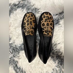 Women’s size 10 leopard loafers